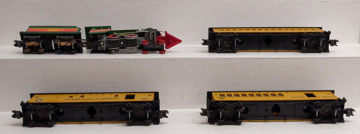 American Flyer 20550 Vintage S Frontiersman Passenger Train Set VG/Box