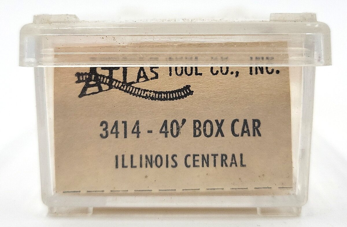 Atlas 3414 N Scale 40' Illinois Central Gulf Box Car #41602 LN/Box