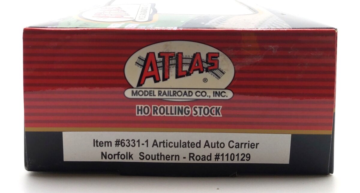 Atlas 6331-1 HO Norfolk Southern Articulated Auto Carrier #110129 LN/Box