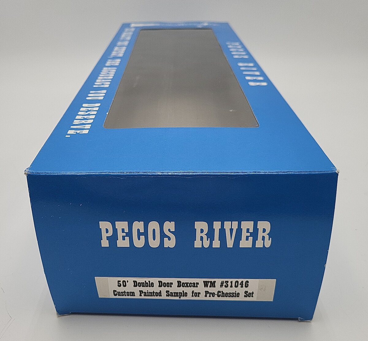 Pecos HR-0121-1 O Gauge Western Maryland Double Door Boxcar #31046 2-Rail LN/Box