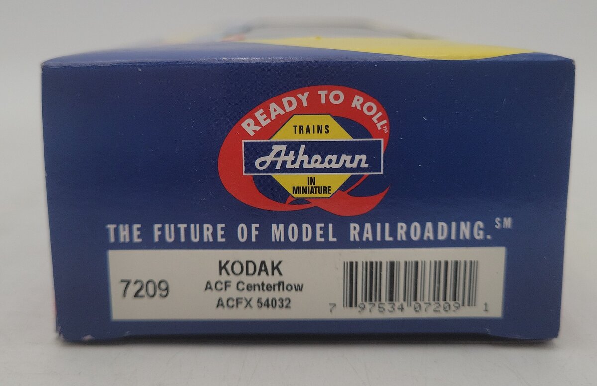 Athearn 7209 HO Scale KODAK ACF Centerflow Boxcar #54032 LN/Box
