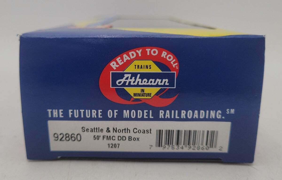 Athearn 92860 HO Scale Seattle & North Coast 50' FMC Double Door Boxcar #1207 LN/Box