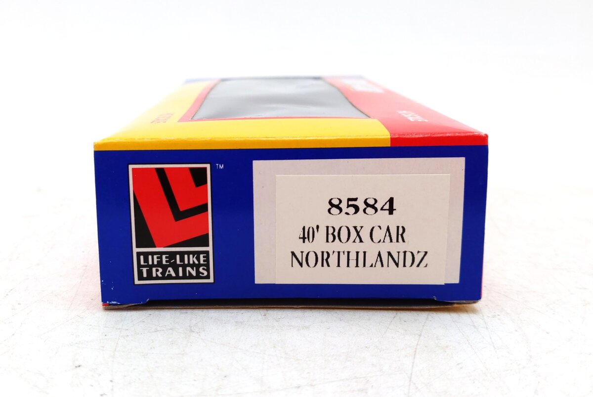 Life Like 8584 HO Scale Northlandz 40' Box Car #1997 NIB