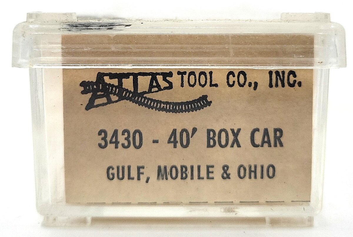 Atlas 3430 N Scale GM&O 40' Box Car #59048 LN/Box