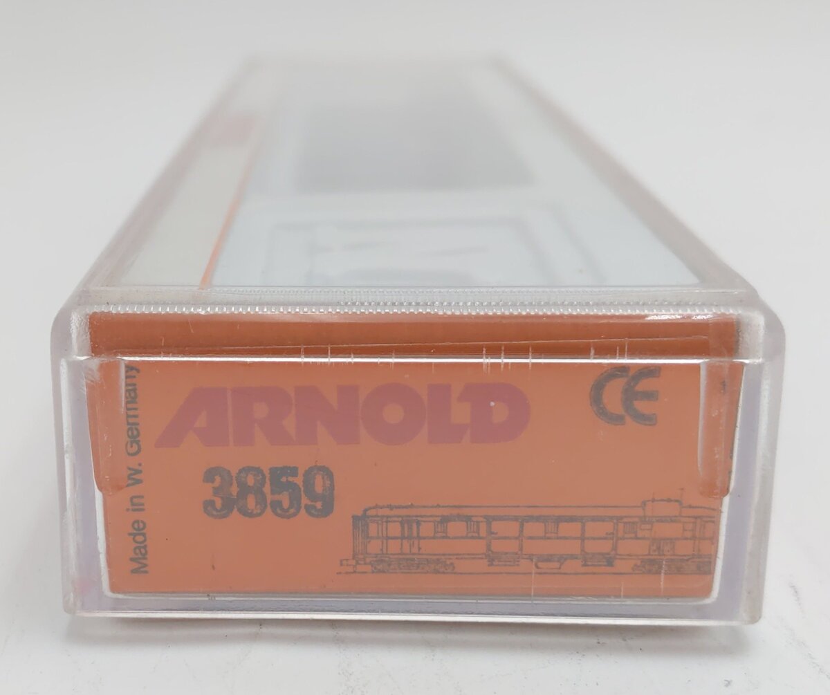 Arnold 3859 N Scale DR Illuminated Baggage Car EX/Box
