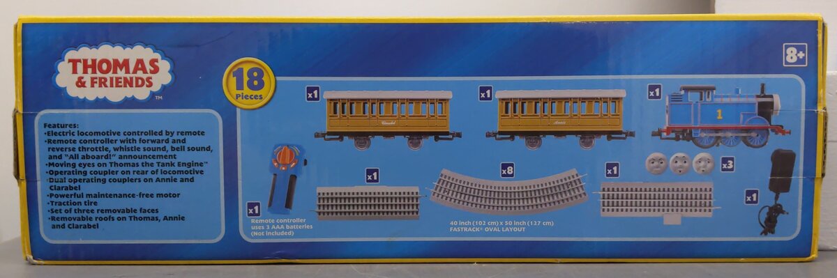 Lionel 6-83510 O Thomas &Friends Lionchief Steam Passenger Train Set W/Bluetooth VG/Box