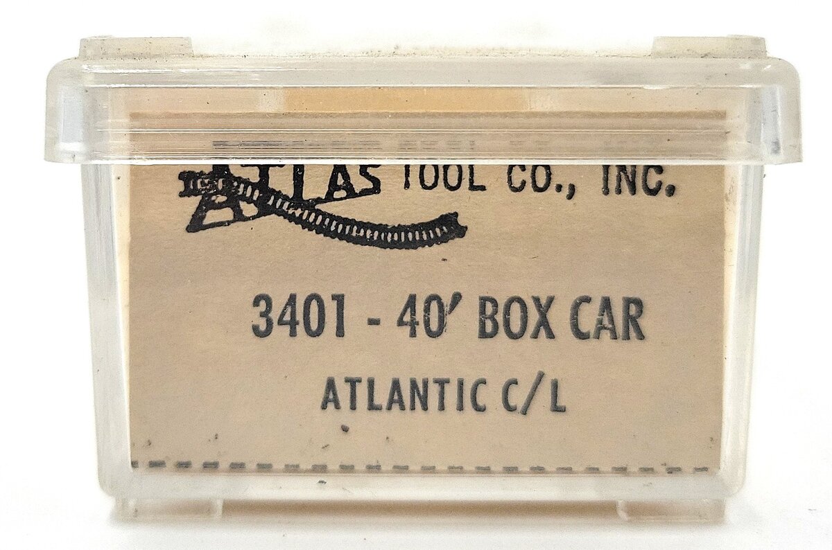 Atlas 3401 N Scale Atlantic Coast Line 40' Boxcar LN/Box
