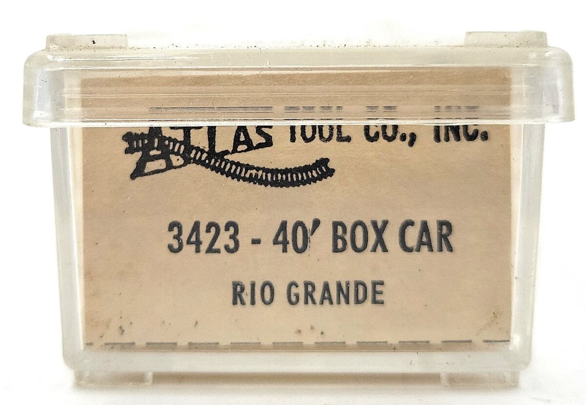 Atlas 3423 N Scale D&RGW Rio Grande 40' Boxcar #67534 LN/Box