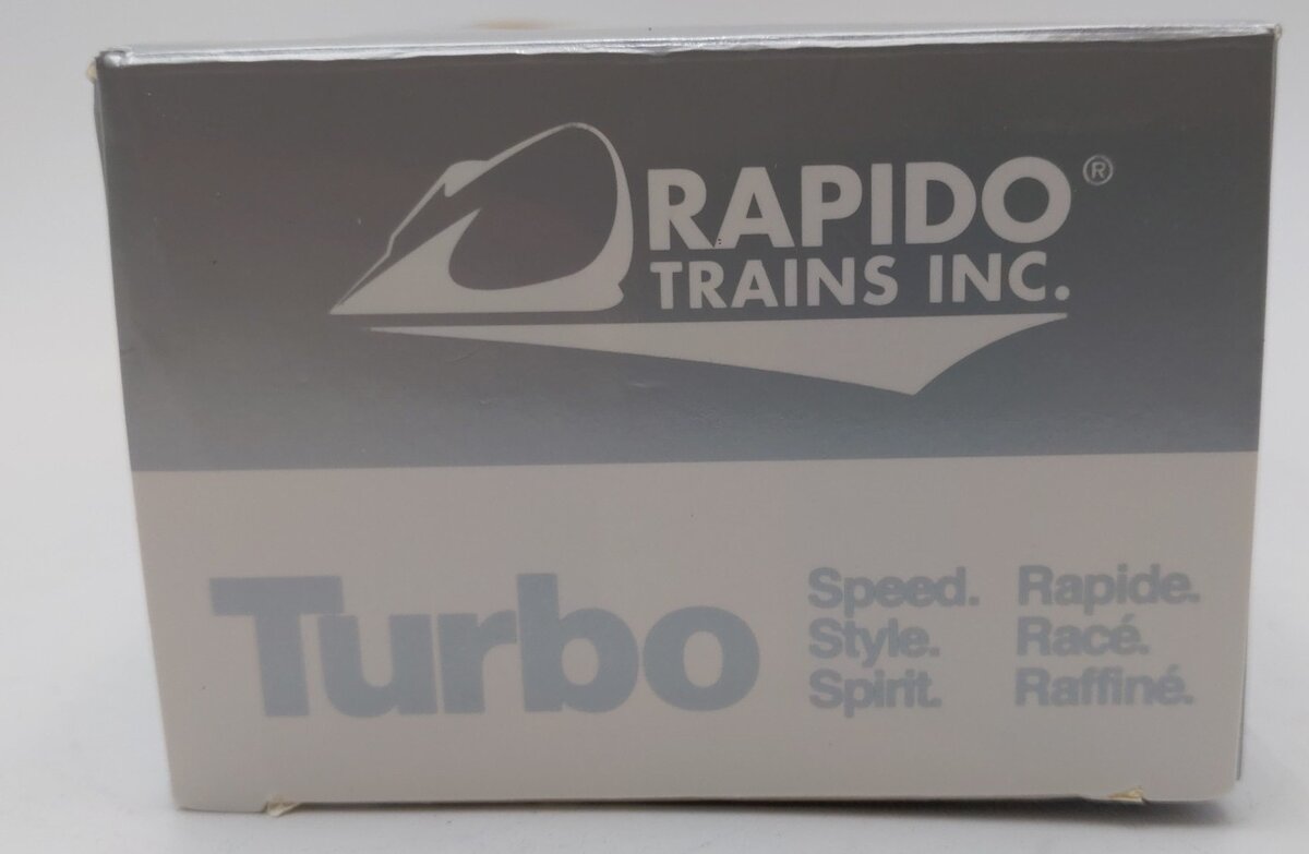 Rapido Trains 203102 HO Penn Central/DOT UAC TurboTrain Additional Coach EX/Box