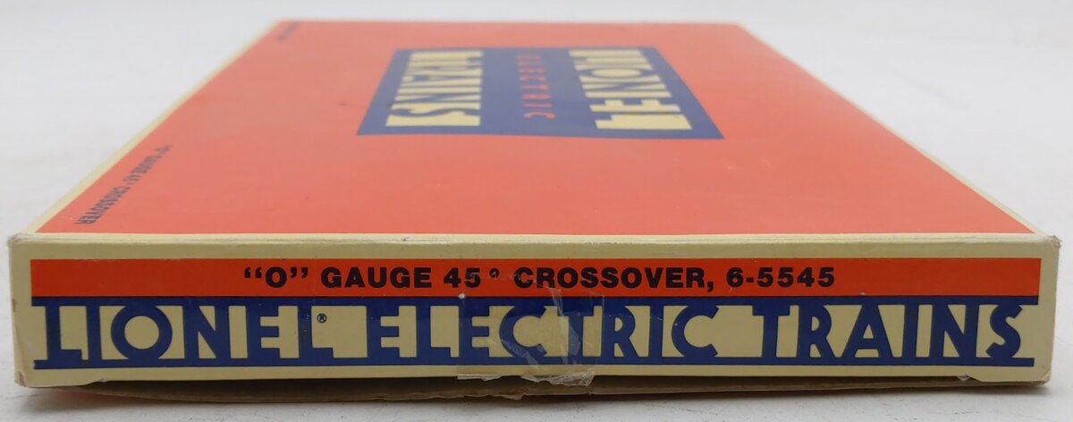 Lionel 6-5545 O Gauge 45° Crossover EX/Box