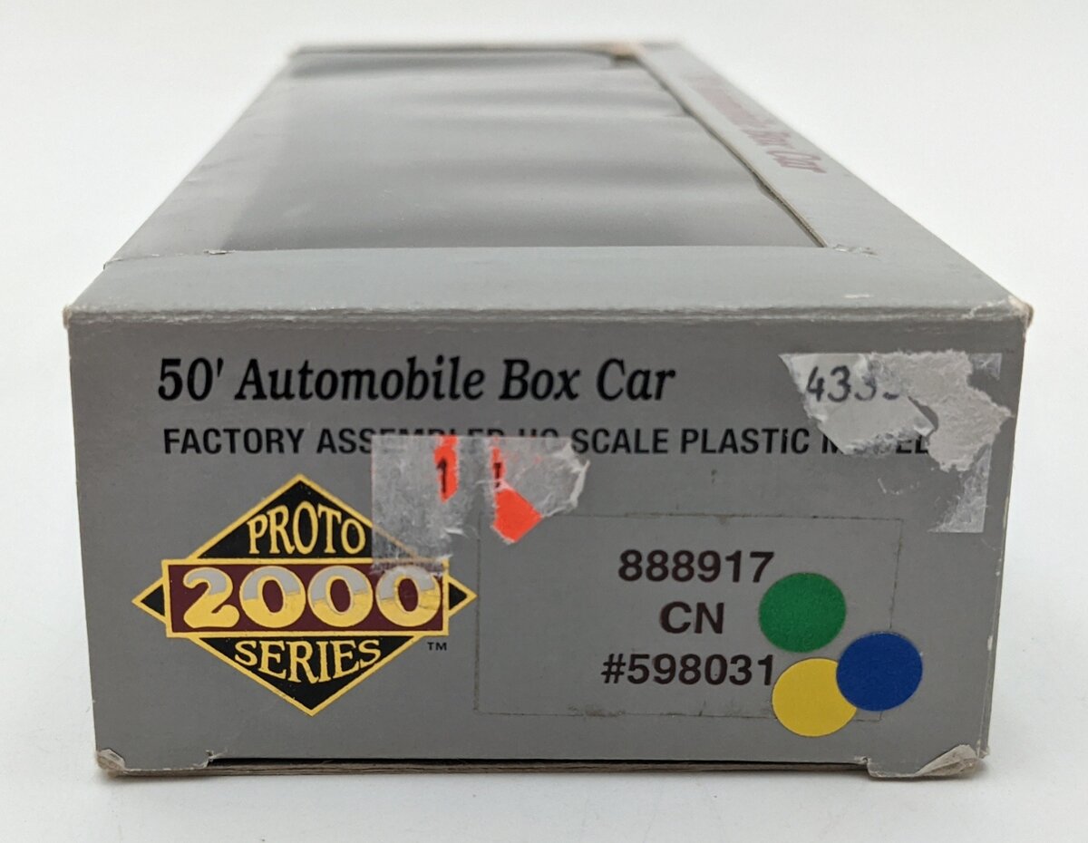 Proto 2000 888917 HO Scale Canadian National 50' Automobile Boxcar #598031 LN/Box