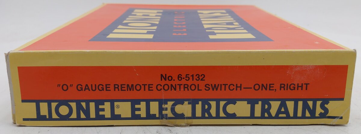 Lionel 6-5132 O O31 Right Hand Remote Control Switch Turnout (No Controller) VG/Box