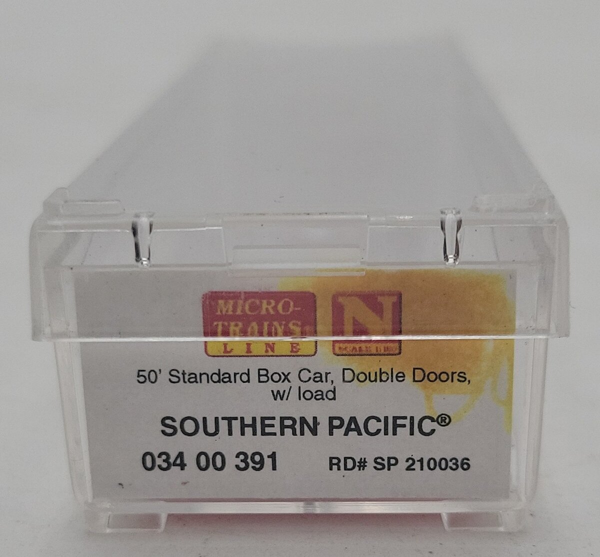 Micro-Trains 03400391 N Southern Pacific 50' Standard Double Door Boxcar #210036 LN/Box