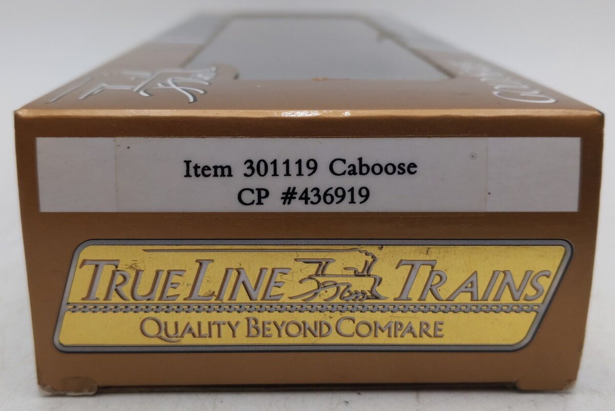 True Line Trains 301119 HO Scale Canadian Pacific Caboose #436919 EX/Box