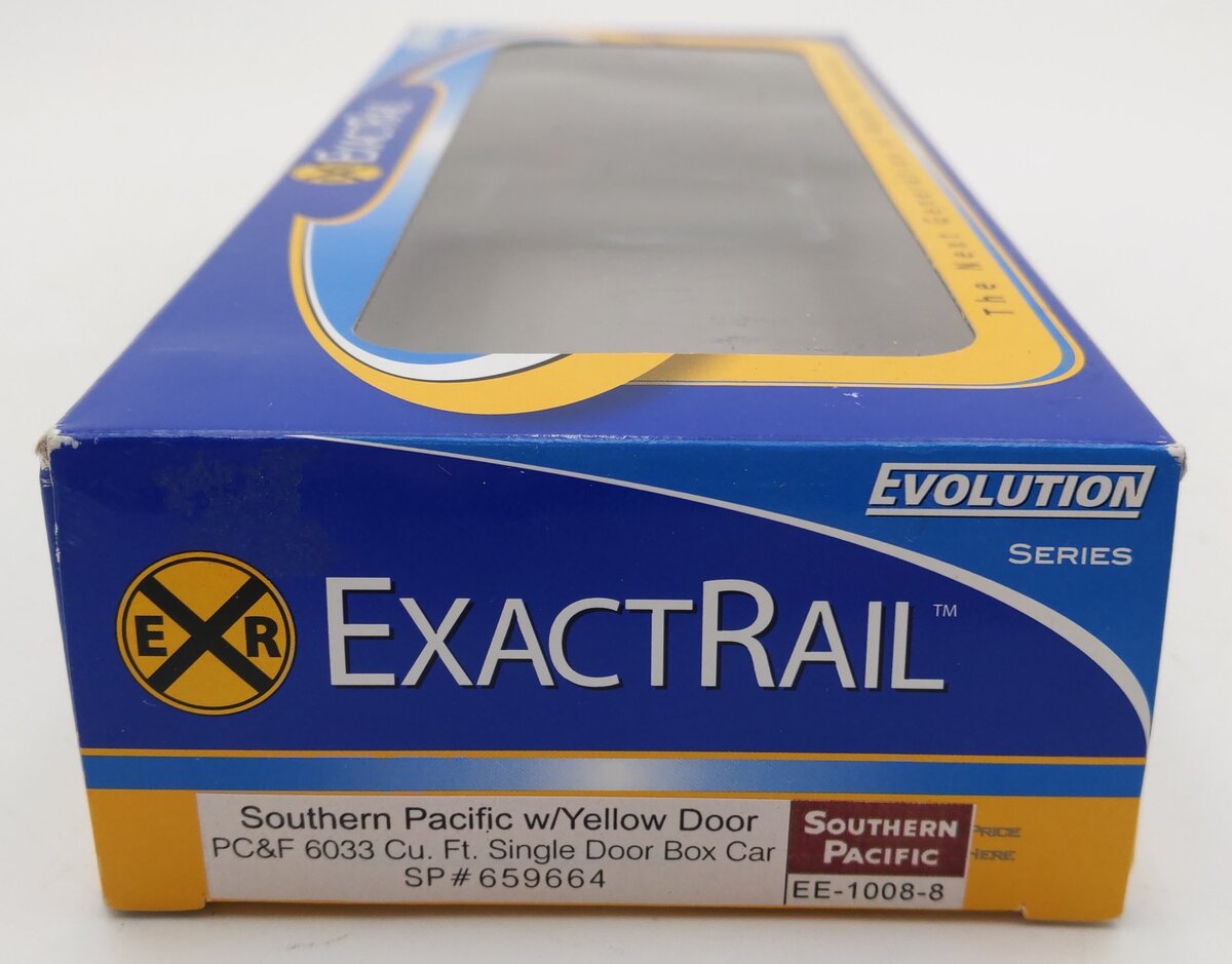 ExactRail EE-1008-8 HO Scale Southern Pacific PC&F 6033 Cu. Ft. Boxcar #659664 LN/Box