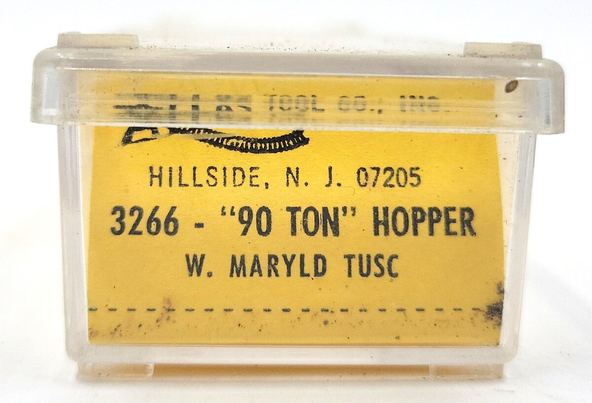 Atlas 3266 N Scale Western Maryland Hopper #85090 EX/Box