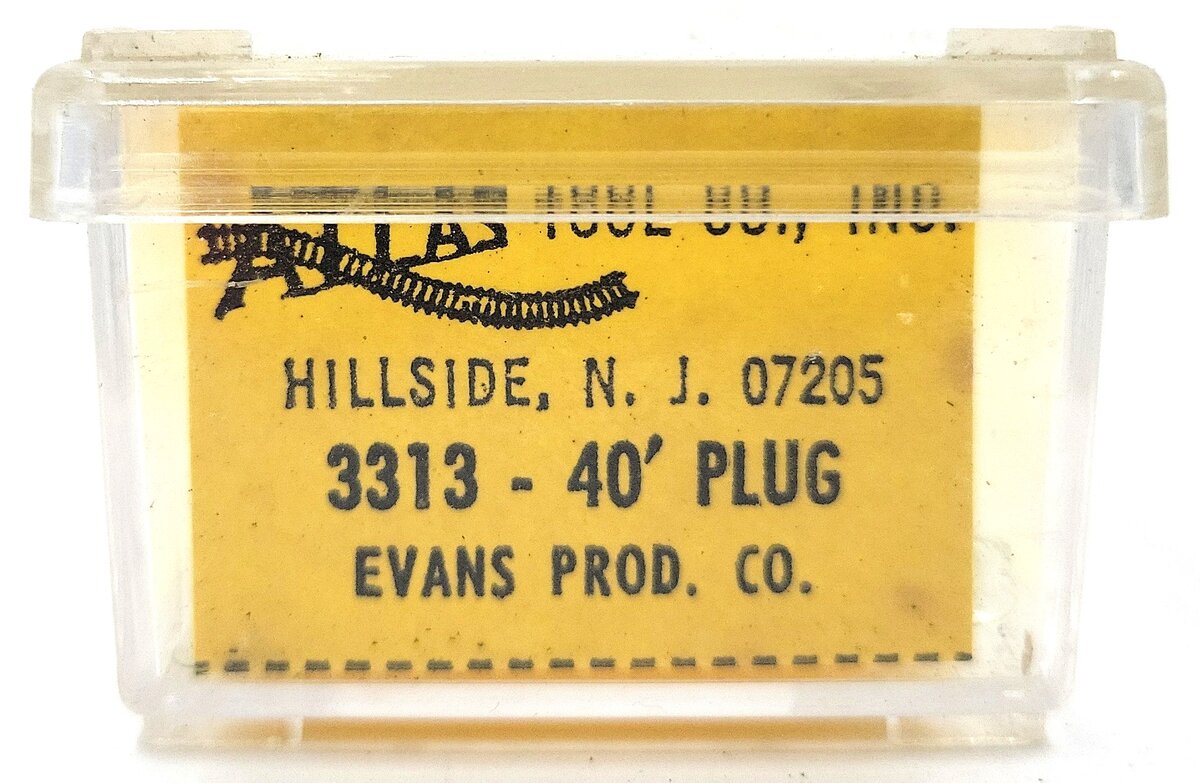 Atlas 3313 N Scale Evan's Produce 40' Plug Reefer Car #8502 LN/Box