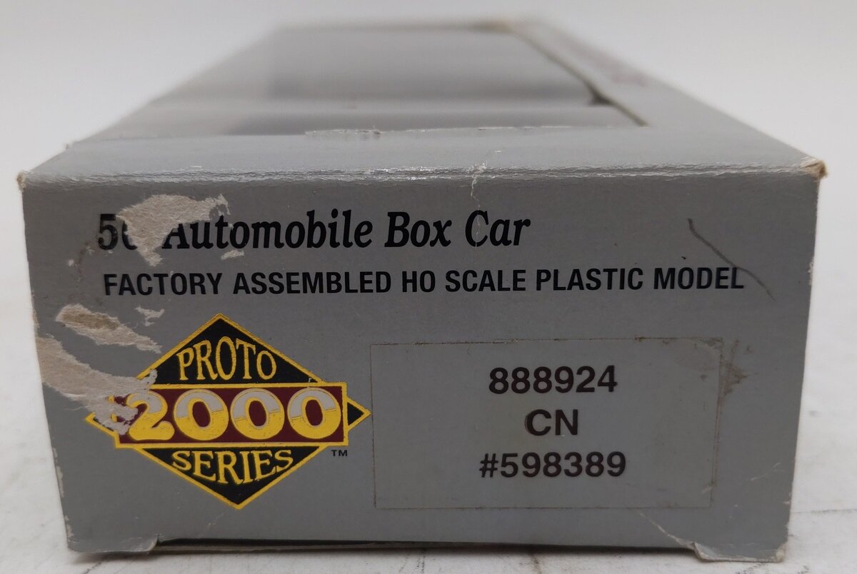 Proto 2000 888924 HO Scale Canadian National 50' Automobile Boxcar #598389 EX/Box