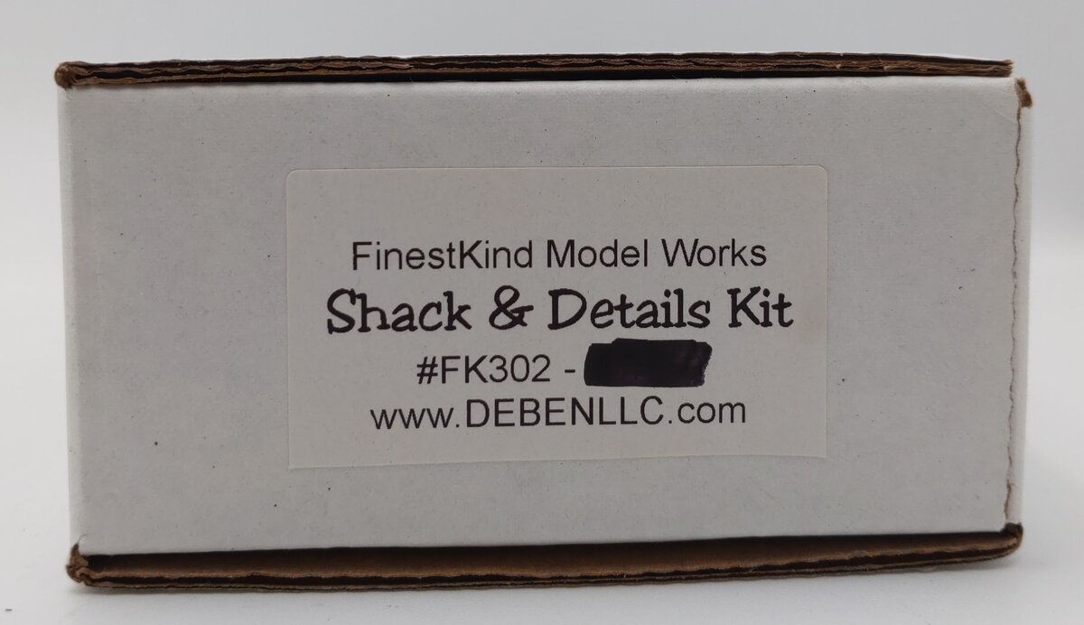 Finestkind Models KF302 S Scale Shack With Metal Details Kit NIB