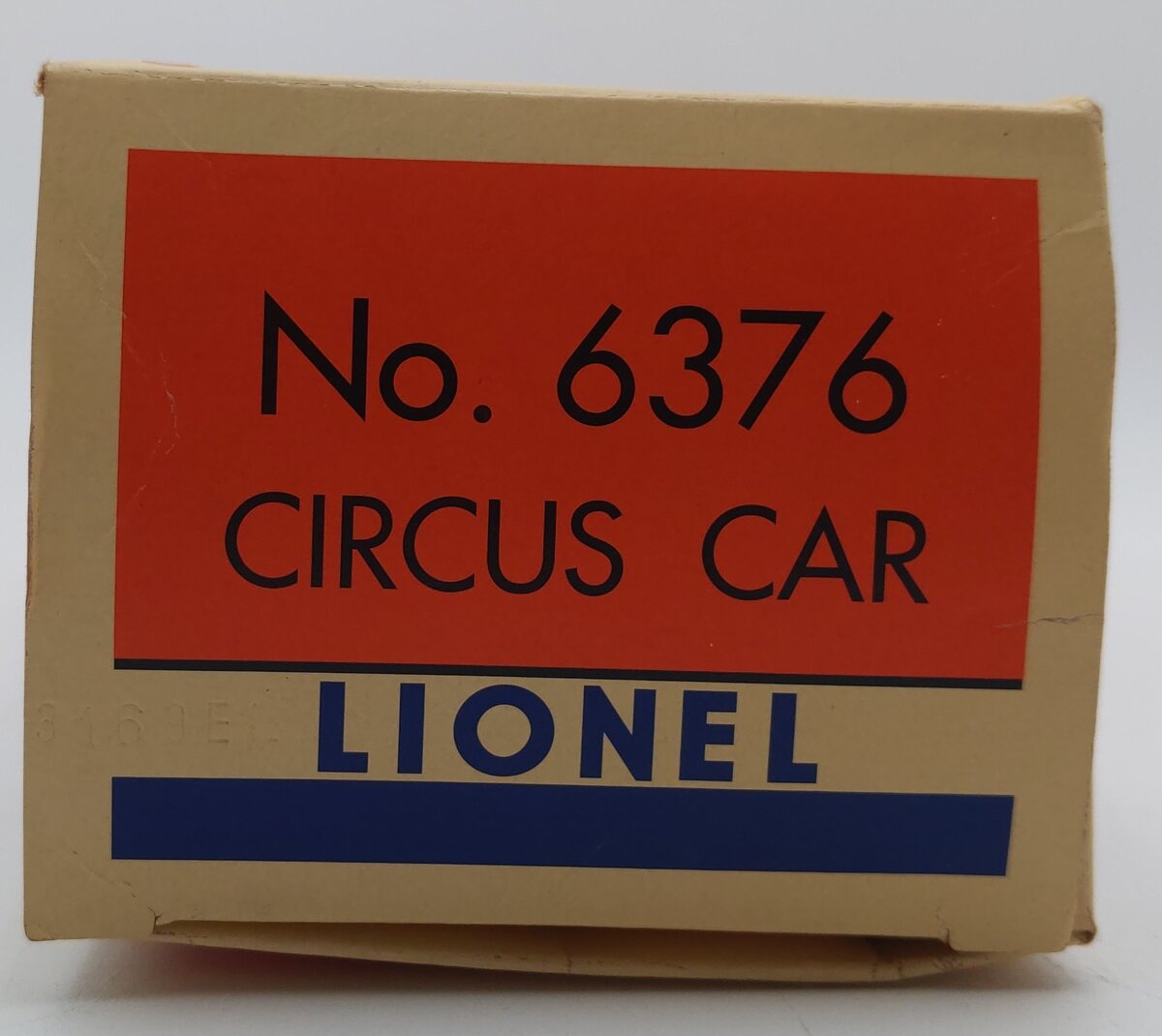Lionel 6-19557 O Gauge Postwar Celebration Series Circus Stock Car #6376 EX/Box