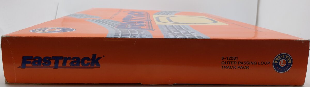 Lionel 6-12031 O27 Outer Passing Loop FasTrack Add-On Pack EX/Box