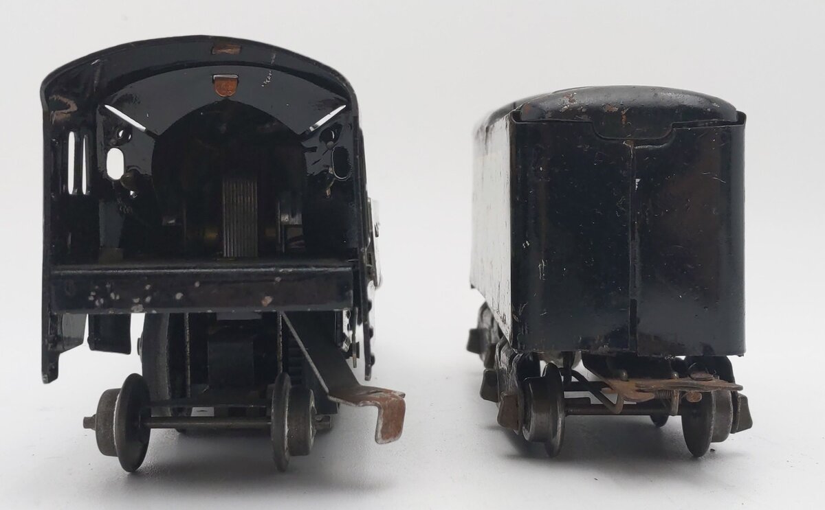 Marx 397 Vintage O Gauge Canadian Pacific Steam Locomotive and Tender #3000 VG