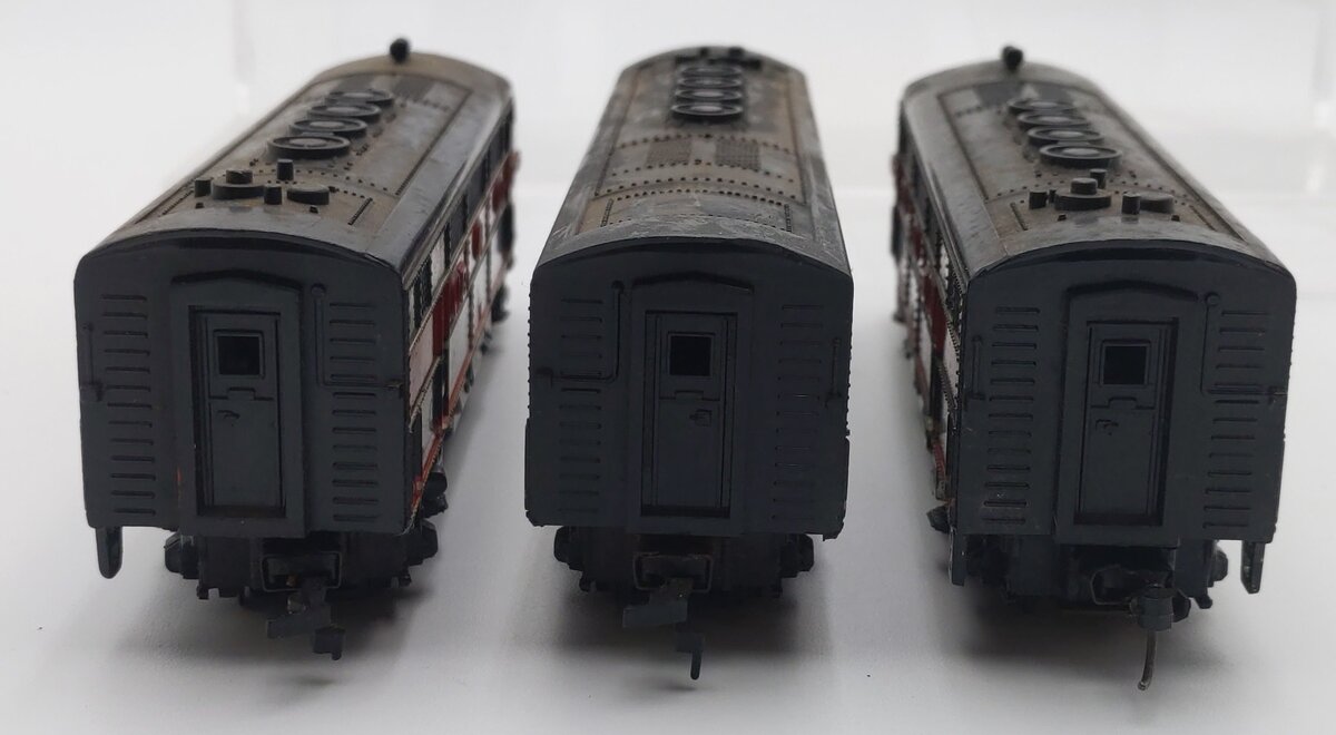 Marx 99 Vintage O Rock Island ABA Diesel Locomotive Set VG