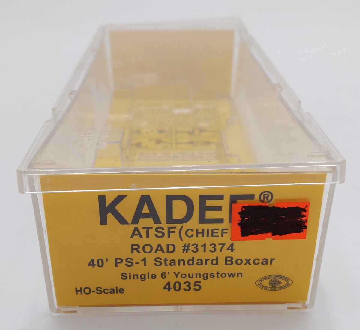 Kadee 4035 HO Santa Fe Chief 40' PS-1 Standard Boxcar #31374 LN/Box