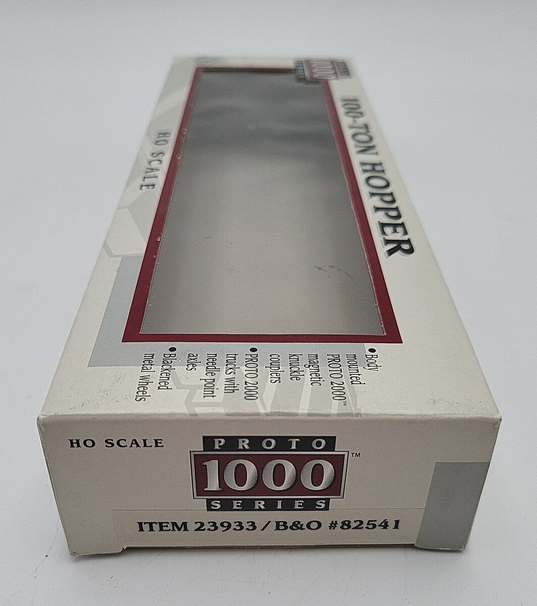 Proto 2000 23933 HO Scale Baltimore & Ohio 10-Ton 3-Bay Hopper #82541 EX/Box