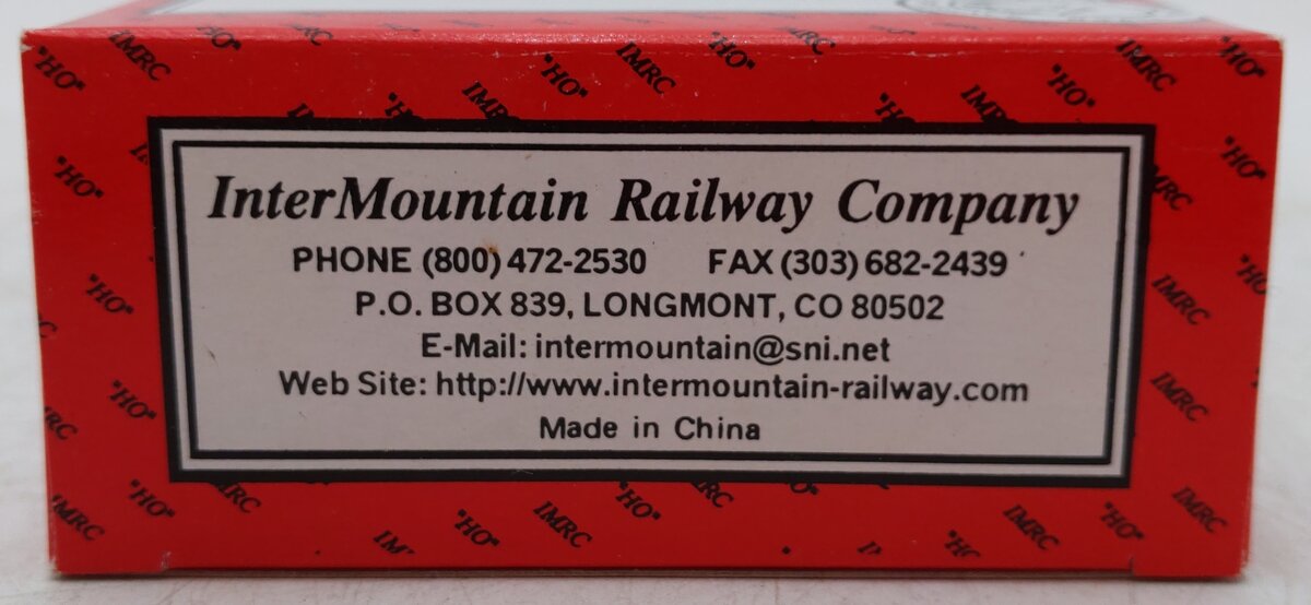 InterMountain 45101-69 HO Scale Red Canadian CNWX Cylindrical Hopper Car #109873 LN/Box