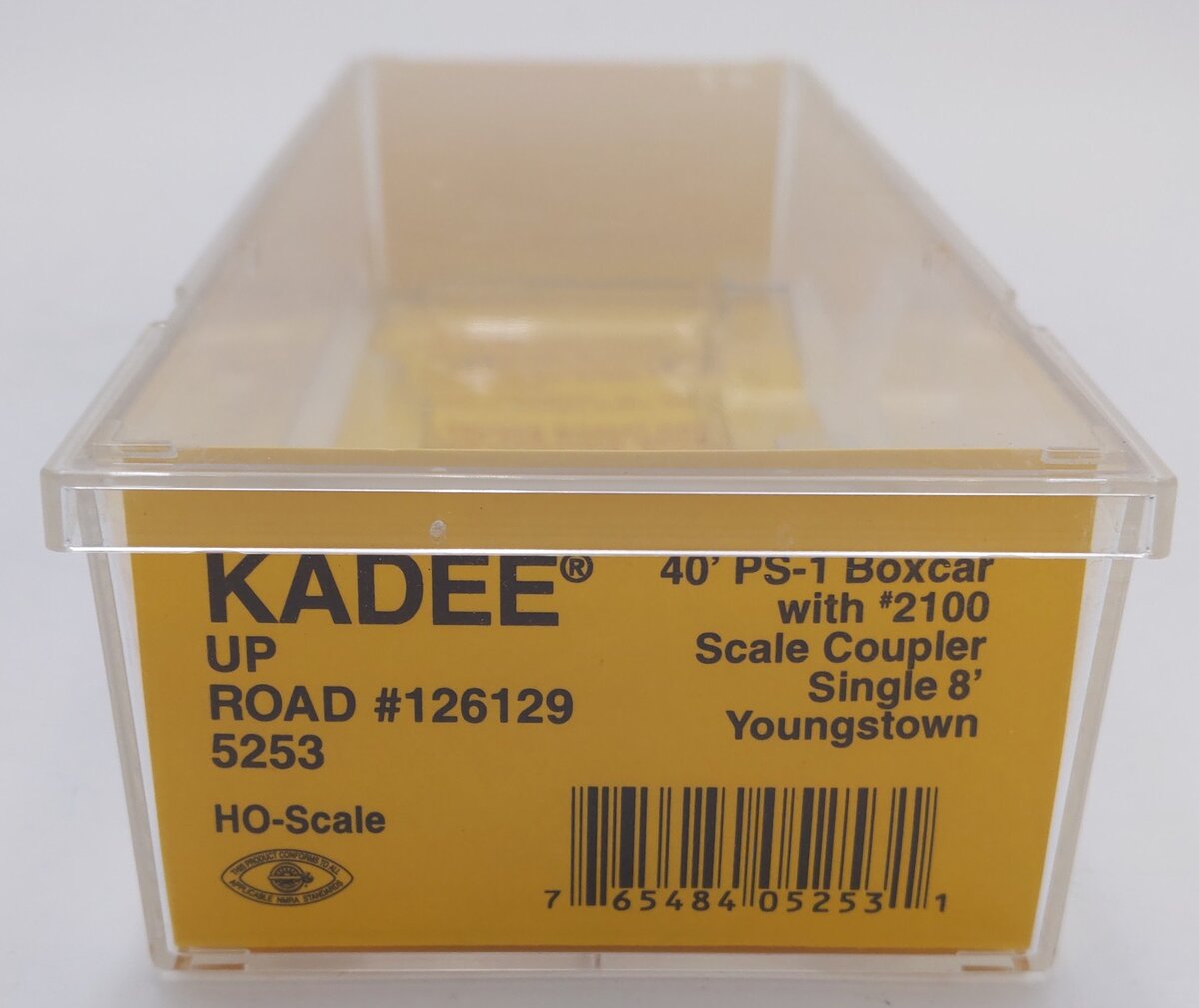 Kadee 5253 HO Scale Union Pacific 40' PS-1 Boxcar #126129 LN/Box
