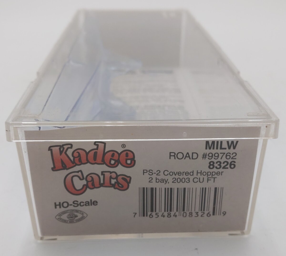 Kadee 8326 HO Scale Milwaukee Road PS-2 2-Bay Covered Hopper Car #99762 LN/Box