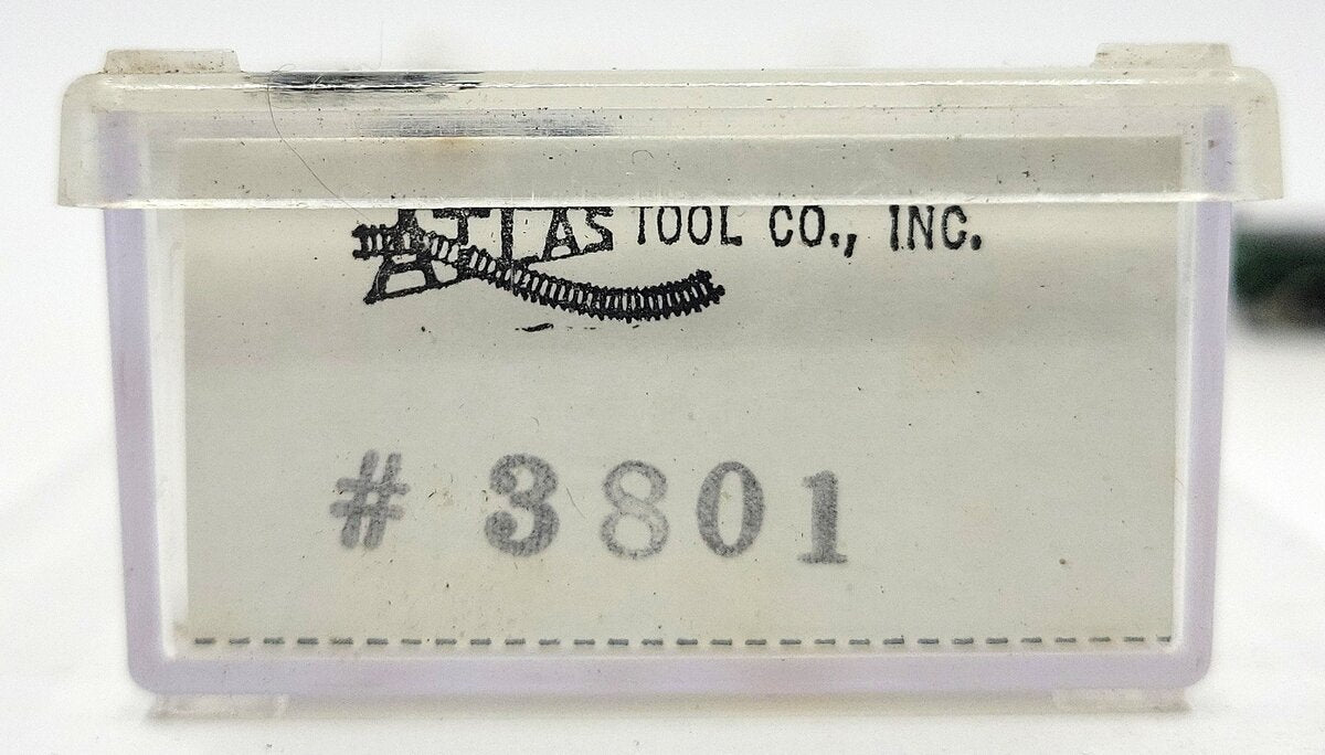 Atlas 3801 N Scale Flat Car w/ Stakes #602298 LN/Box