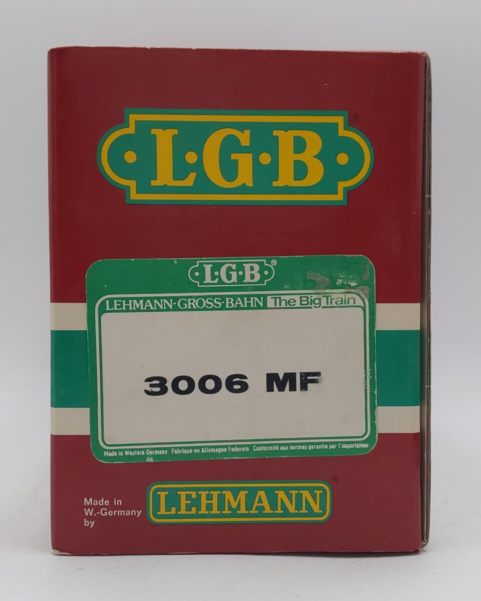 LGB 3006MF Fields Great Western RR Passenger Car #3 LN/Box