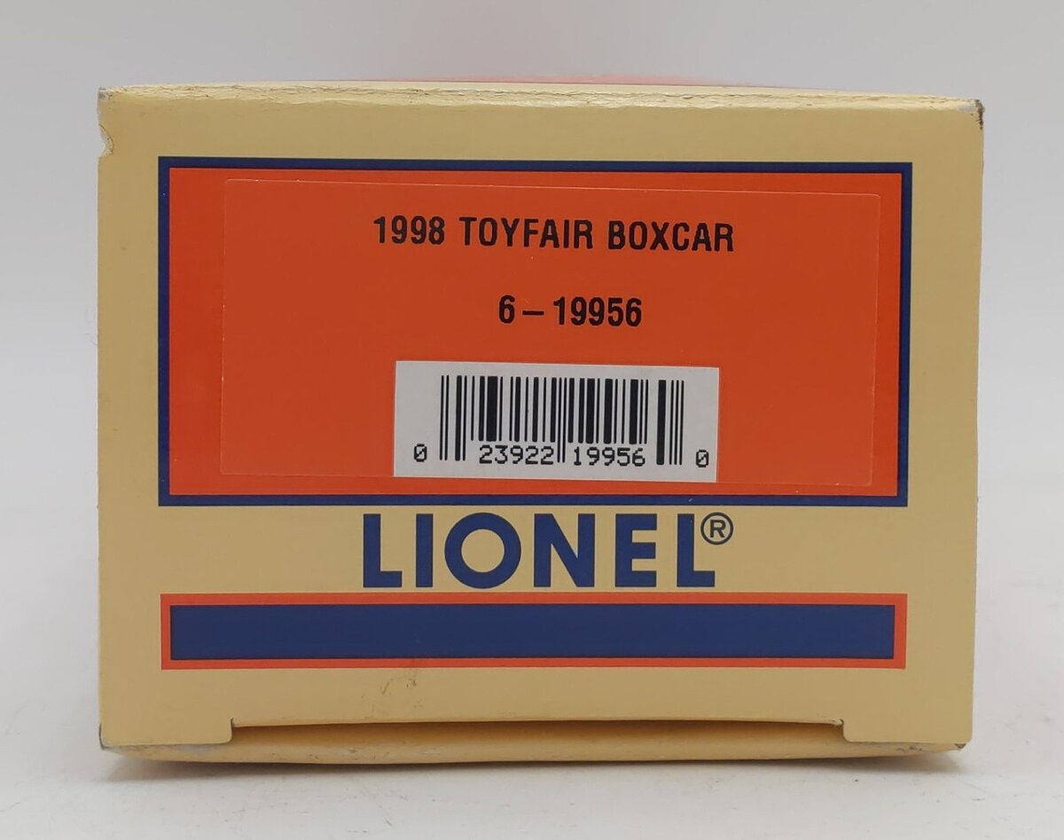 Lionel 6-19956 O Gauge Toy Fair 1998 Boxcar LN/Box
