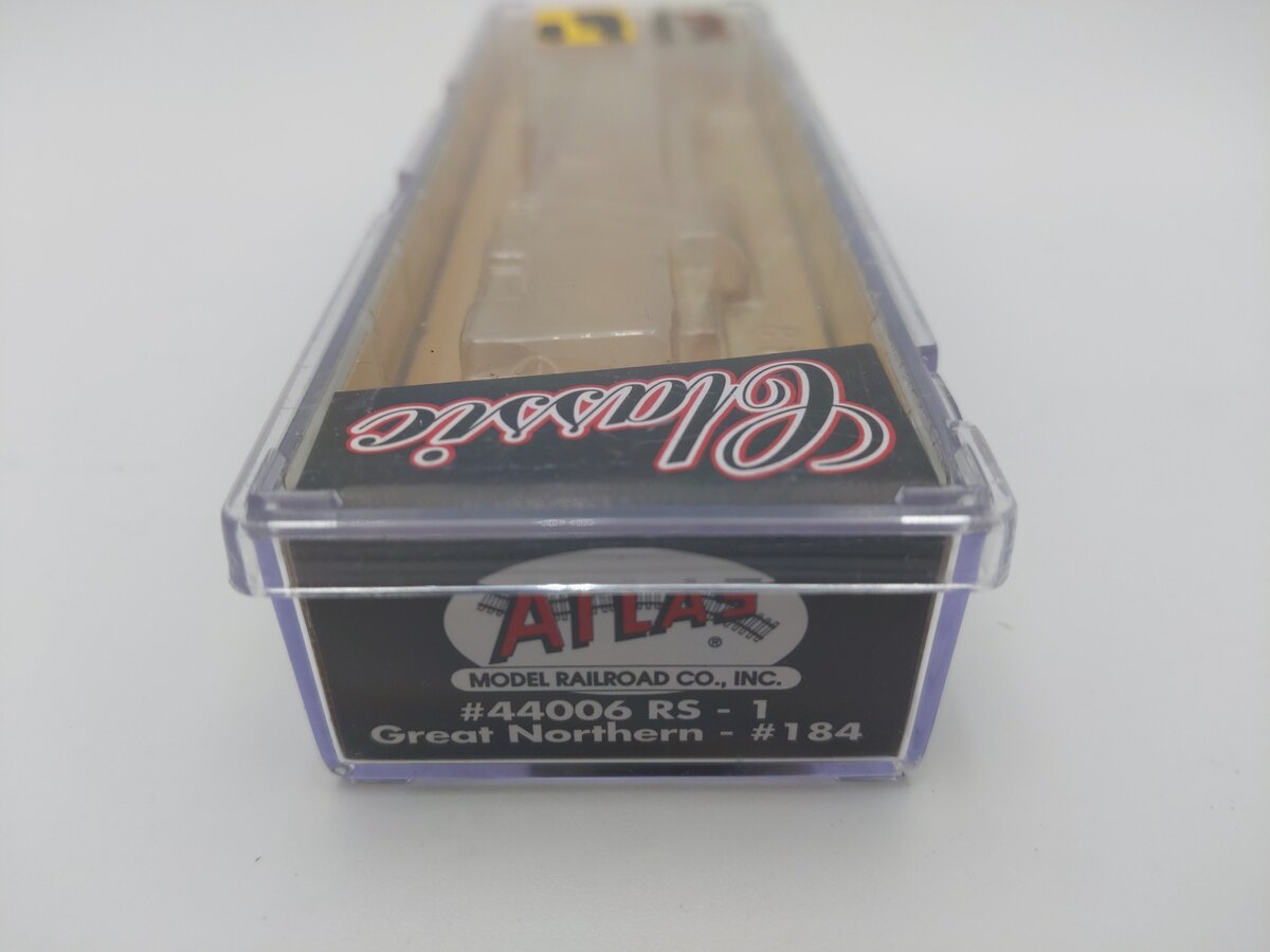 Atlas 44006 N Great Northern RS-1 Diesel Locomotive #184 EX/Box