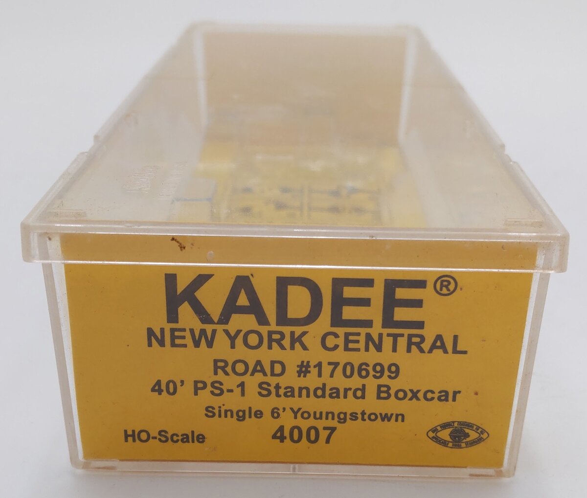 Kadee 4007 HO Scale New York Central 40' PS-1 Standard Boxcar #170699 EX/Box