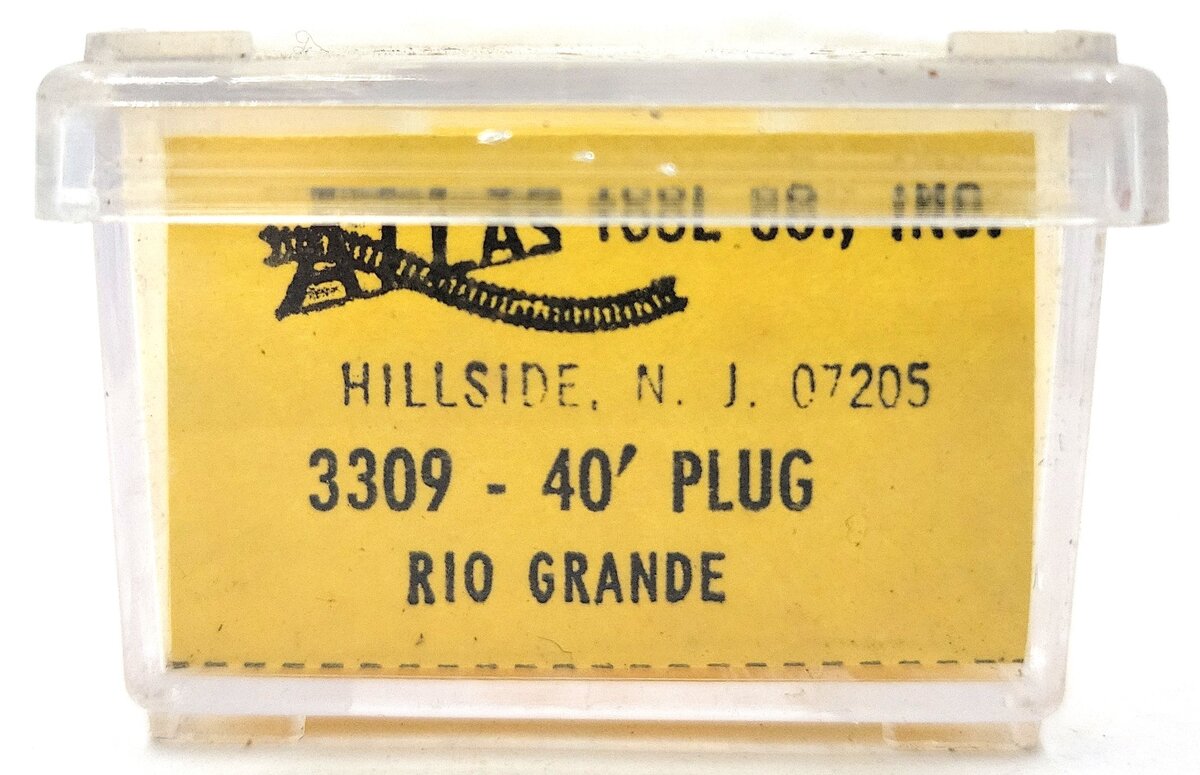 Atlas 3309 N Scale D&RGW 40' Plug Boxcar LN/Box
