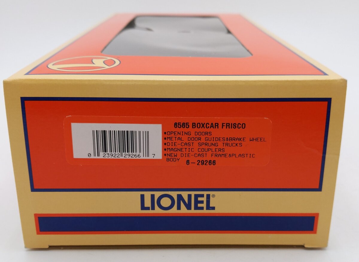 Lionel 6-29266 O Gauge Frisco 6565 Boxcar #8722 LN/Box