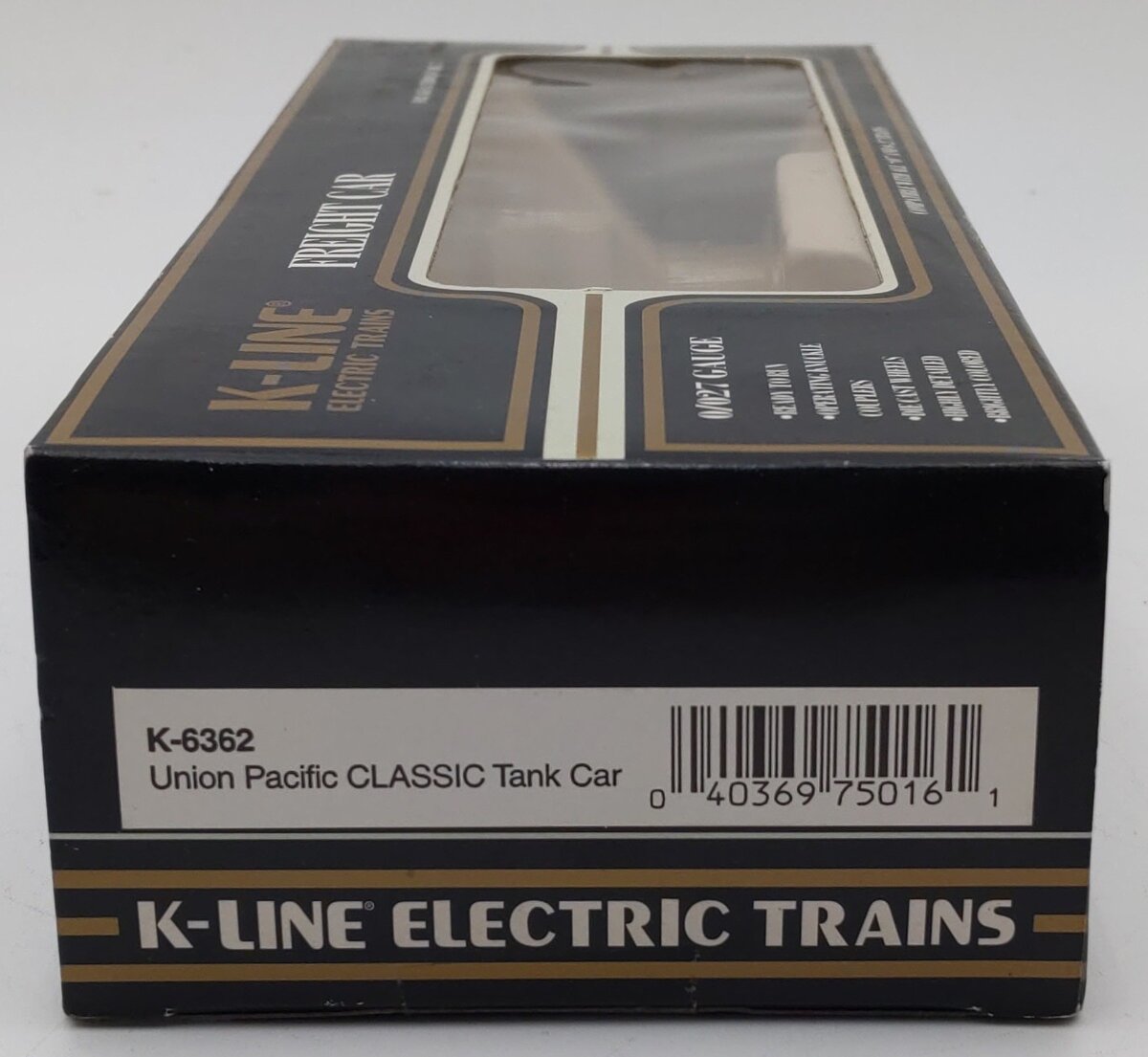 K-Line K6362 O Gauge Union Pacific Single Dome Tank Car LN/Box