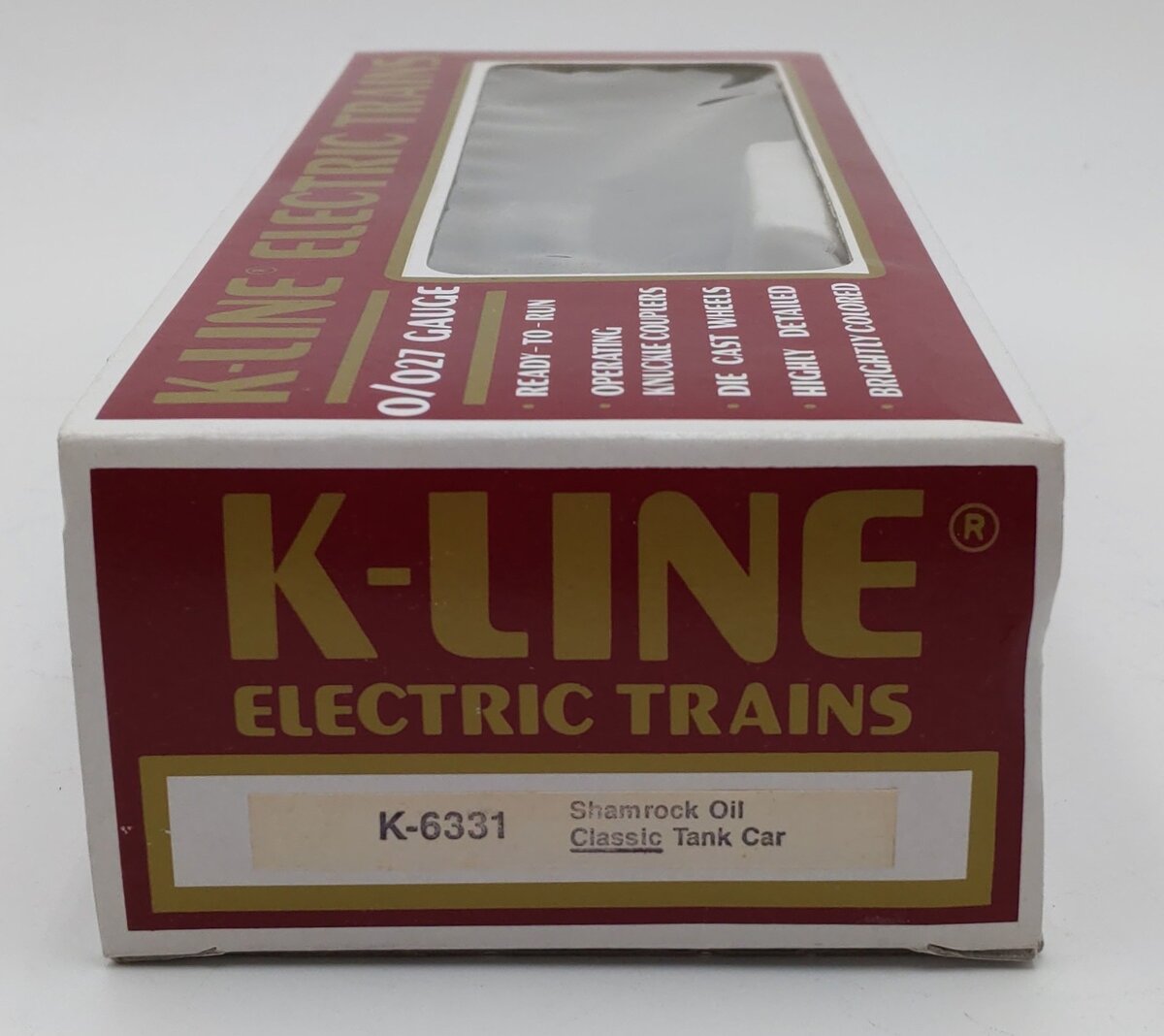 K-Line K6331 Shamrock Oil Single Dome Tank Car EX/Box