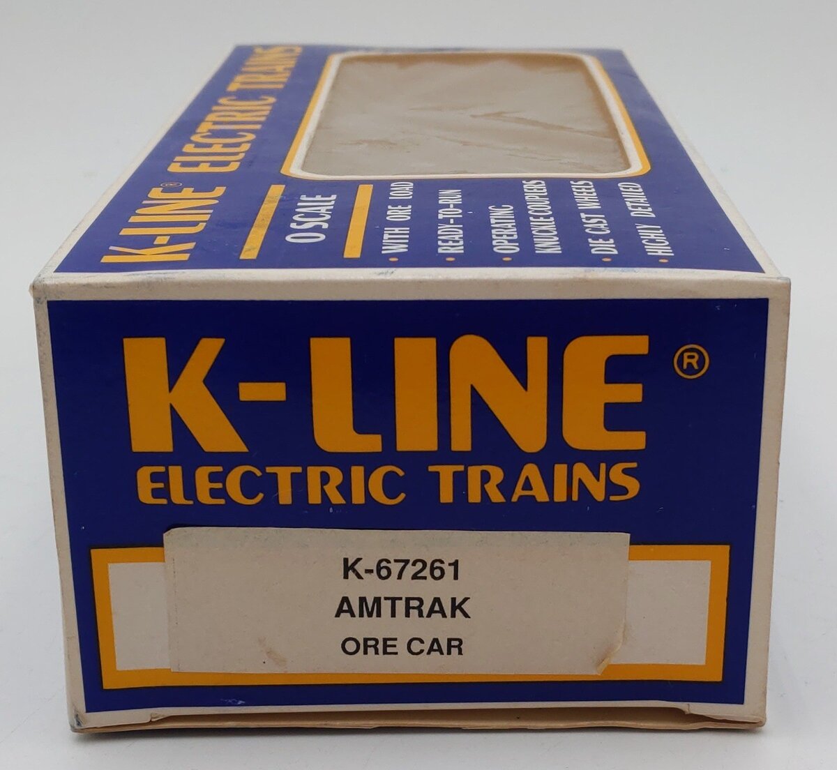 K-Line K67261 O Amtrak Ore Car EX/Box