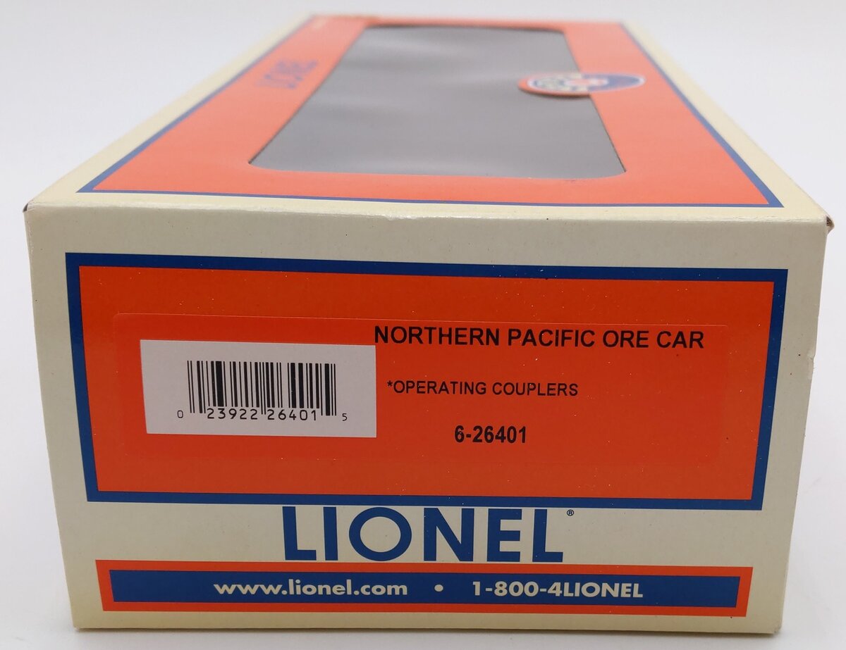 Lionel 6-26401 O Gauge Northern Pacific Ore Car #78540 EX/Box