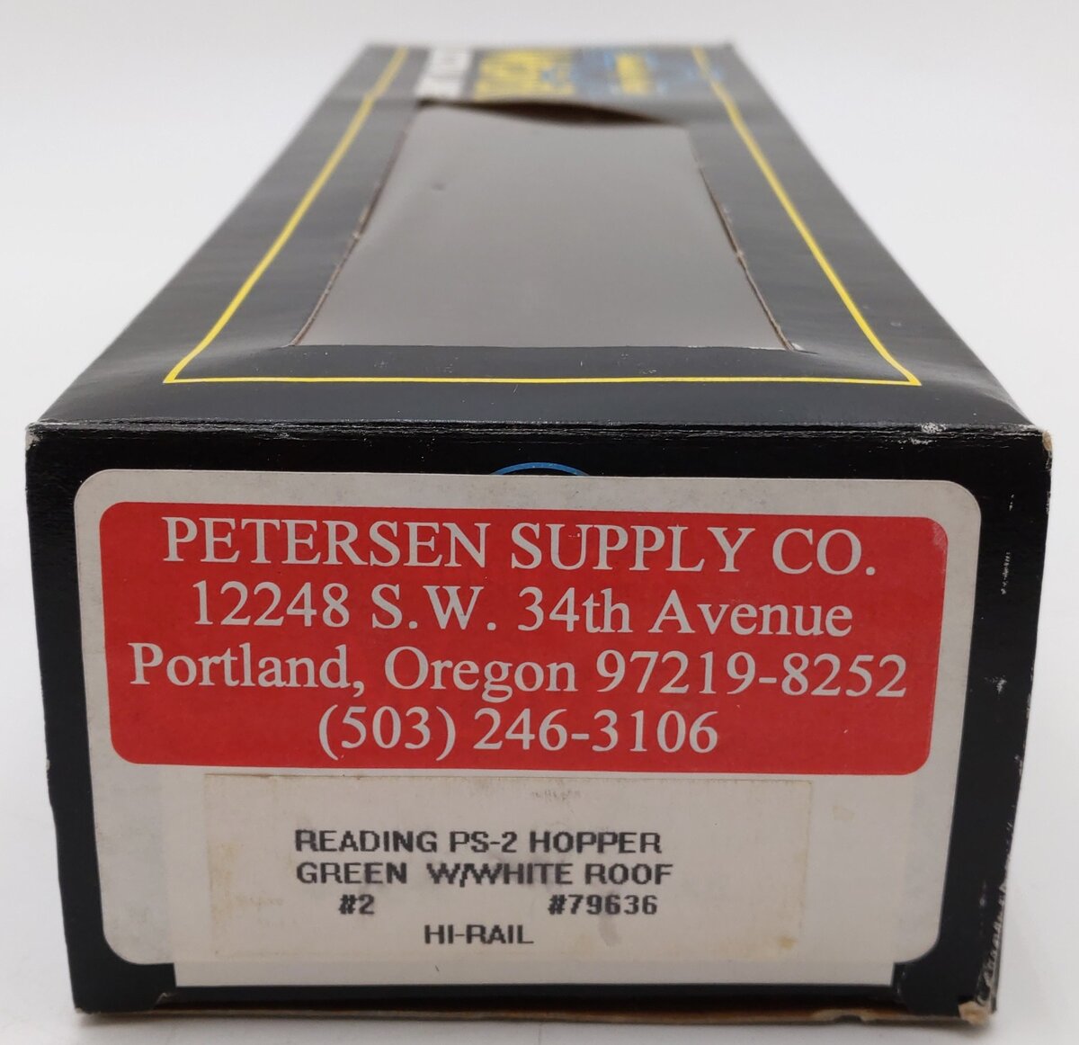 Weaver 79636 O Gauge Reading PS-2 Green Hopper w/White Top EX/Box