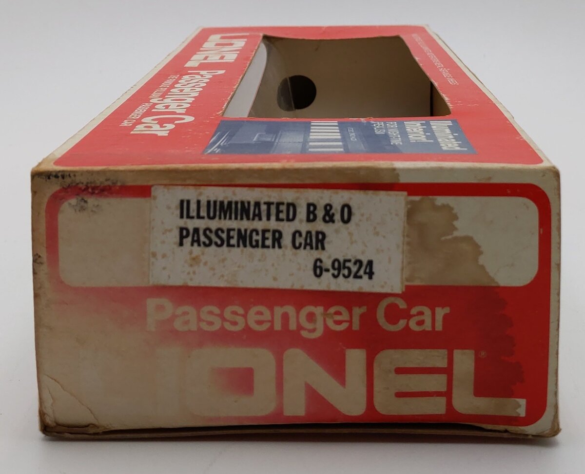 Lionel 6-9524 O Gauge Baltimore & Ohio "Margaret Corbin" Passenger Car #9524 EX/Box