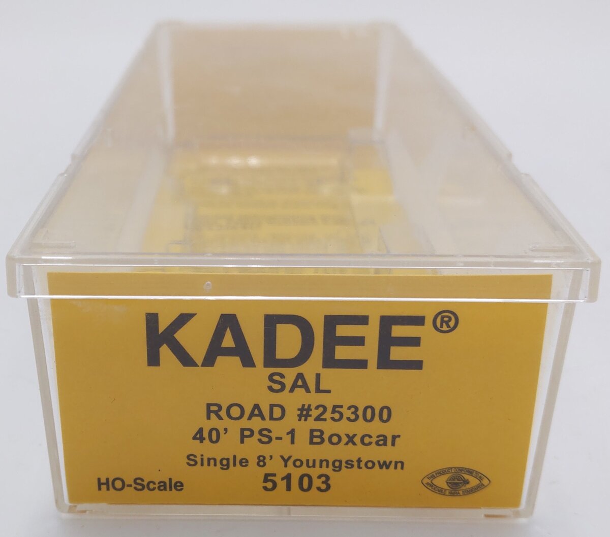 Kadee 5103 HO Scale Seaboard Airline Railroad 40' PS-1 Boxcar #25300 LN/Box