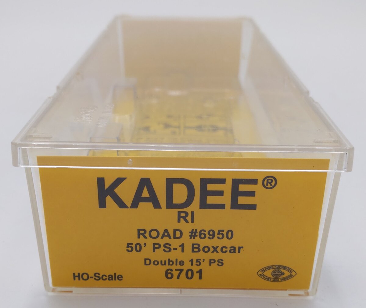 Kadee 6701 HO Rock Island 50' PS-1 Boxcar #6950 LN/Box