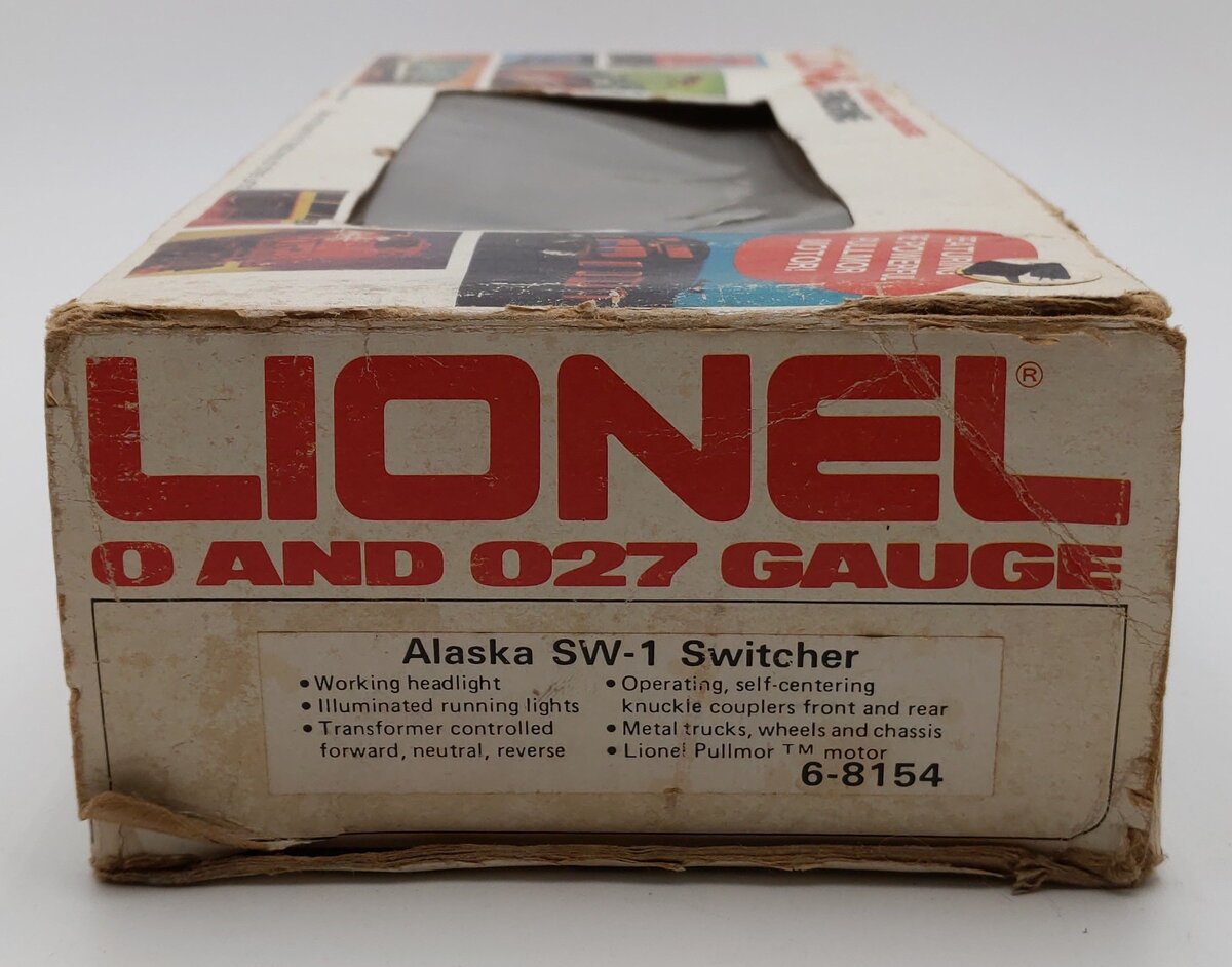 Lionel 6-8154 O Gauge Alaska SW-1 Diesel Switcher #8154 LN/Box