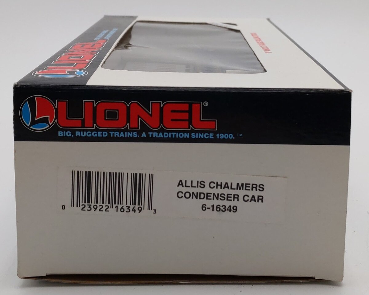 Lionel 6-16349 O Gauge Allis Chalmers Condenser Car LN/Box