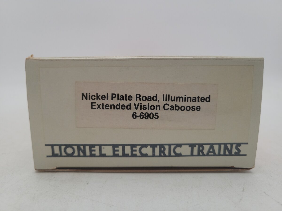 Lionel 6-6905 O Gauge Nickel Plate Road Illuminated Extended Vision Caboose EX/Box